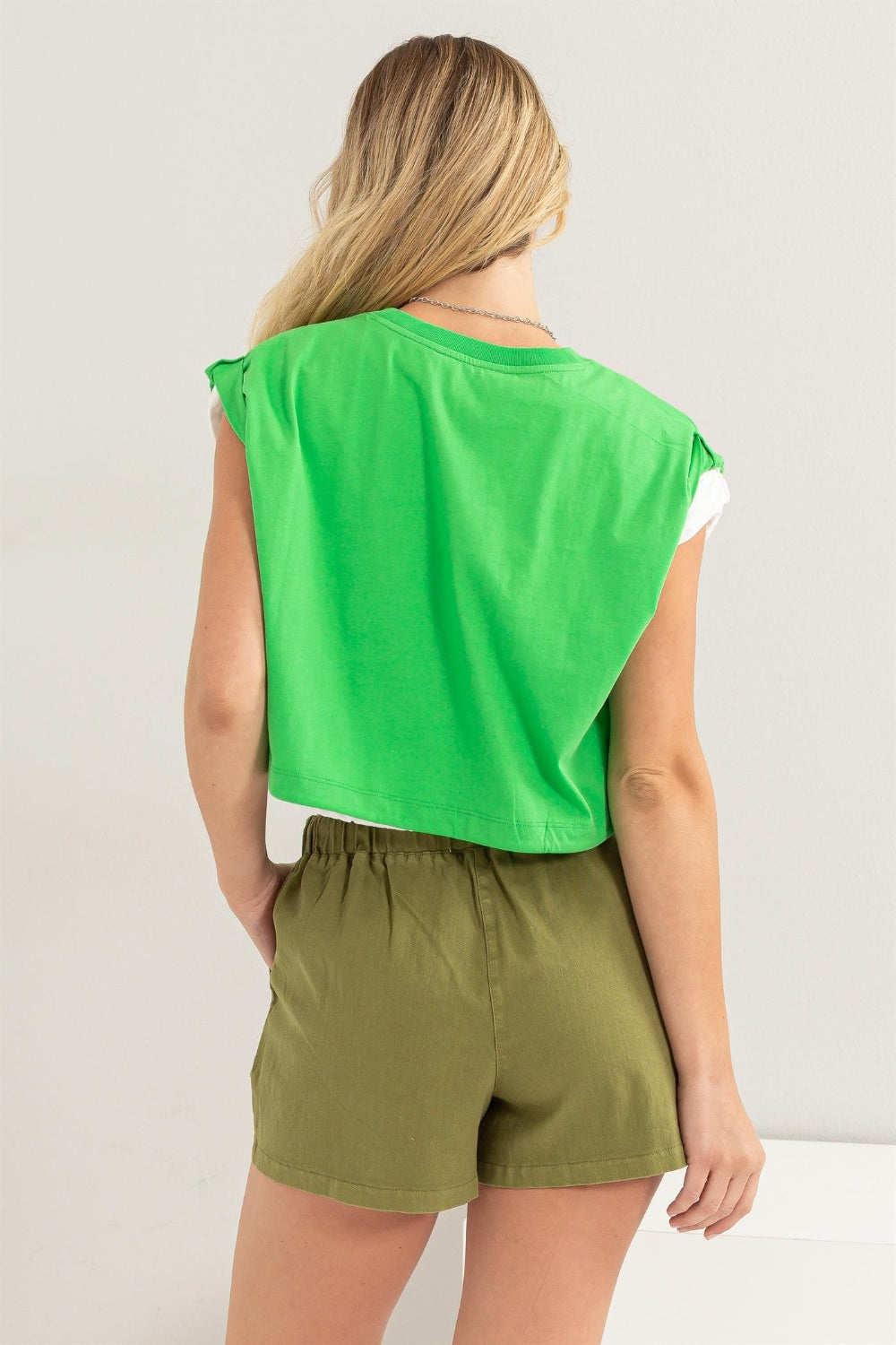 HYFVE Drawstring Hem Crop Top